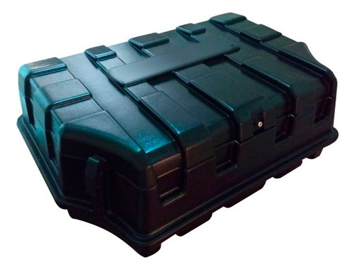 Bagageiro Maleiro De Teto Motobul Pick-up Box 300 Preto