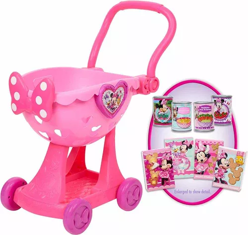 Juguete Carrito de Compras Supermercado Minnie Mouse