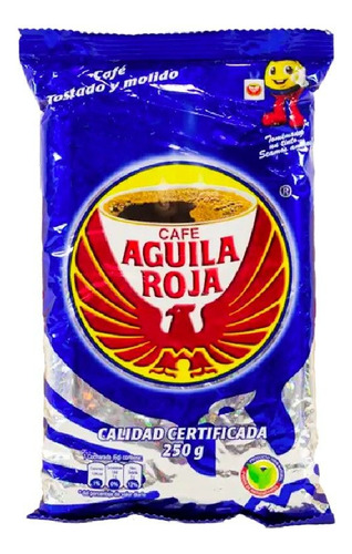 Café Águila Roja 250 Gr Molido 100% Colombiano