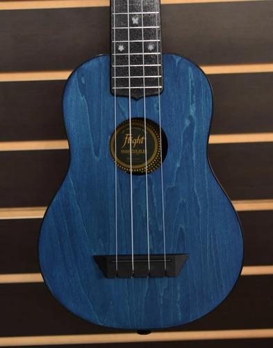 Ukelele Soprano Travel Azul Con Funda Flight Tus35 Blu