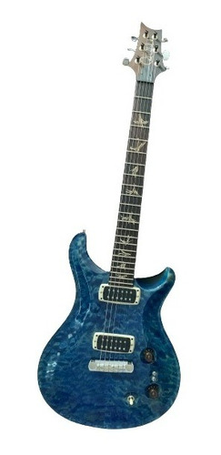 Guitarra Electrica Prs Pauls Quilt Art Braz Faded Blue