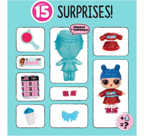 Imagen 2 de 3 de L.o.l. Muñeca 15 Sorpresas Under Wraps Nuevo Surt.