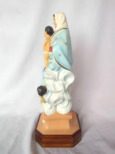 Imagem De Nossa Senhora Da Consolacao 47 Cm Cor pintura a mão