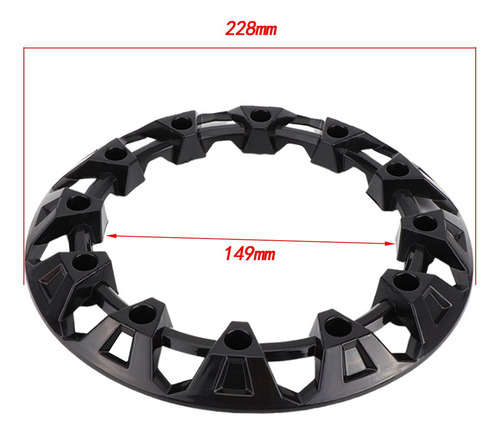Generic Atv Llanta Protector De Cubo Piezas De Modificación