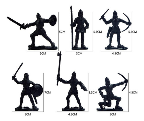 1 Juego De Juguetes Modelo Figuras Juguetes 60 Piezas