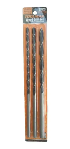 Juego De Brocas Para Madera Heller 10 Piezas CV Brad Point 3 Mm-12 Mm