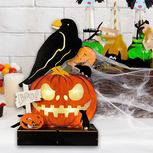 Decoraciones Interiores De Halloween Decoración Led De Mesa