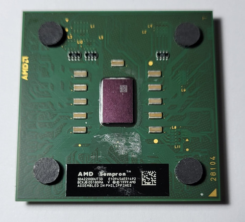 Procesador Amd Sempron 2200+ 1.5 Ghz - Sda2200dut3d
