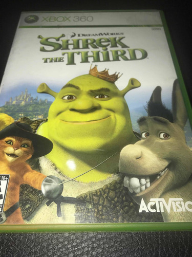 Videojuego Shrek The Third Para Xbox 360