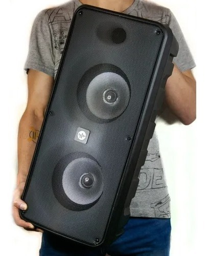 Imagen 3 de 6 de Parlante Portatil Stromberg Heat 50w Rms Luces Led