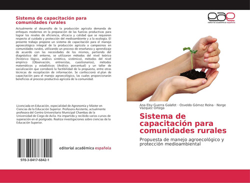 Libro: Sistema De Capacitación Para Comunidades Rurales: Pro