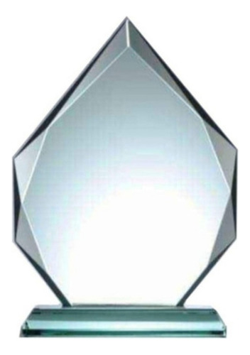 Reconocimiento De Vidrio Biselado 10 Mm 20 Pzs Roca Diamante