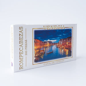 Libro Rompecabezas Ciudades Del Mundo Canal De Venecia