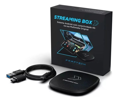 Faaftech Streaming Box Auto Android Sistema Carplay Usado!