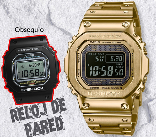 Imagen 2 de 10 de Reloj Casio G-shock Metal Gmw-b5000gd-9