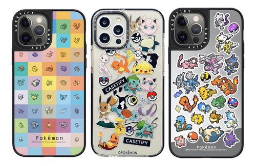 Funda Pokemon Para iPhone Estilo Casetify