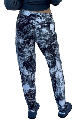 Imagen 2 de 5 de Pantalón Rachelle De Algodon Dama Mujer Pijama Jelue