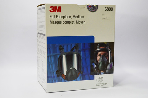 Imagen 3 de 5 de Mascarilla 3m Modelo 6800