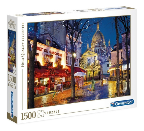 Rompecabezas Clementoni High Quality Collection París  - Montmartre 31999 de 1500 piezas