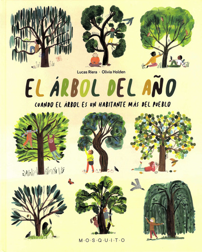 El Arbol Del Aãâ±o, De Riera, Lucas. Editorial Mosquito Books Barcelona, Tapa Dura En Español