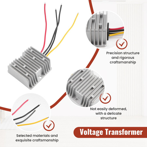 Queenly- Para 12v A 19v 10a Step- Boost Power Converter 19