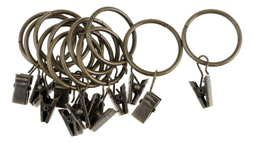 De Clips For Cortinas For Paneles De Cortinas, Bronce 25mm