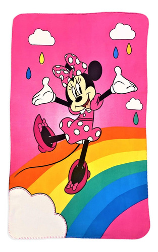 Manta De Forro Polar Acogedora De Minnie Mouse 40 X 60 (sonr