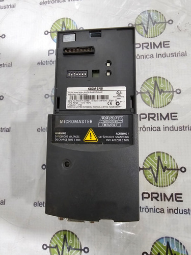Siemens 6se6400-1pb00-0aa0 Modulo Profibus - Insumo Elétrico (Usado)