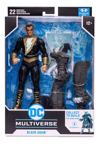 Dc Multiverse Justiciero Endless Figura De Black Adam