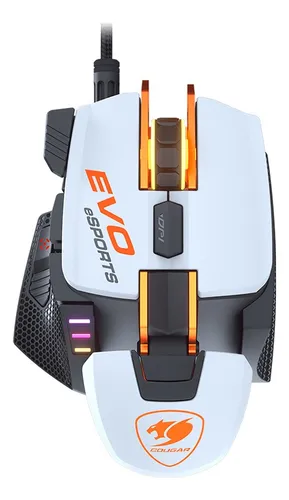 Mouse Gamer Cougar Rgb 700m Evo Esports Color Blanco