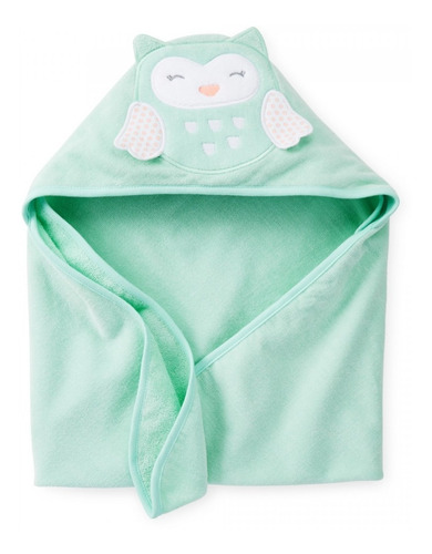 Baby Toddler Toalla De Baño-búho Verde Claro Carter's