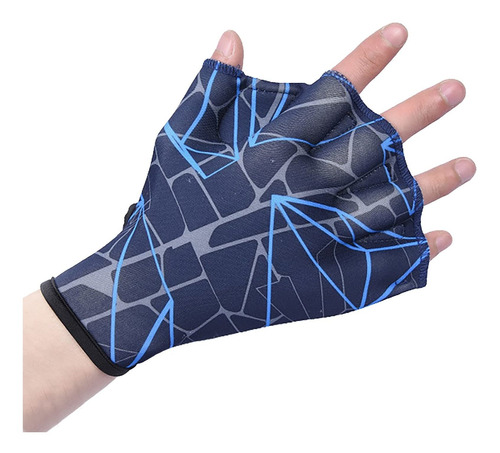 Aquatic Glove Open Finger Bed Swimming Elastic Nylon For