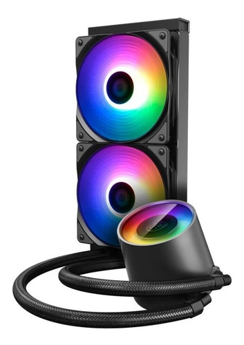 Imagen 2 de 10 de Cpu Water Cooling Deepcool Castle 240rgb V2 Argb 240mm