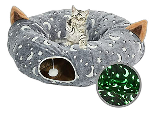 Juguete Gato - Luckitty - Tubo De Cama De Túnel Para Gatos C