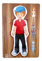 Comprar Encastre Cuerpo Humano Nene Capas Organos Huesos Piel 21 Pcs