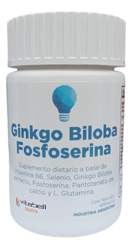 Basics Ginkgo Biloba + Fosfoserina 60 Comprimidos