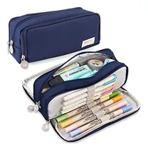 Comprar Cartucheras Estuche Grande Con 3 Compartimentos Para Lápices