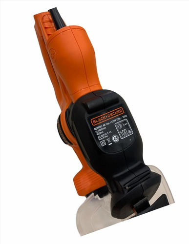Imagen 4 de 10 de Cortacerco Eléctrico Black Decker Beht201k 46cm 420w Color Naranja