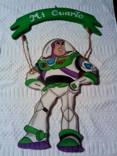 Buzz Lightyear Adorno Para La Decoración De Paredes