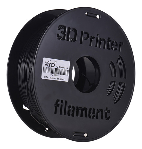 1 Kg/bobina. Filamento Tpu Flexible De 75 Mm, Blanco/negro/t