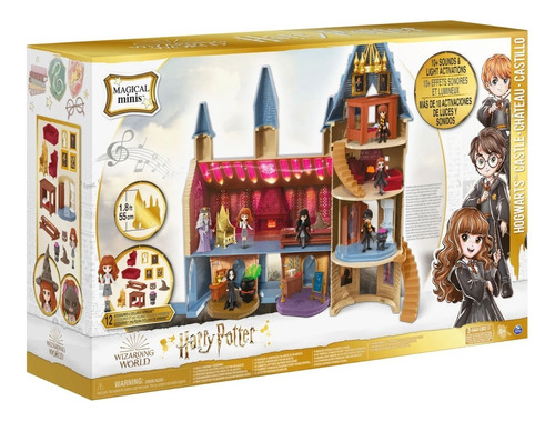 Harry Potter Castillo De Hogwarts Luces Y Sonidos Figuras 