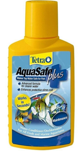 Acondicionador Para Acuarios Aquasafe Plus Tetra 500ml (16,