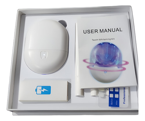 Kit Blanqueamiento Dental Luz Led