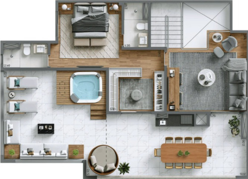 Imagem 22 de 24 de Studio Residencial Para Venda, Vila Dom Pedro I, São Paulo - St7080. - St7080-inc
