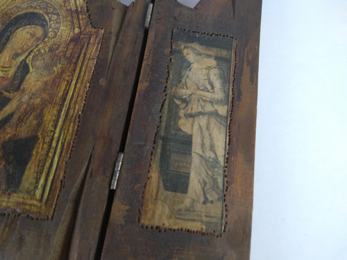 Arte Sacra Grande Oratorio Italiano Em Madeira 21282 Rrdeco (Usado)