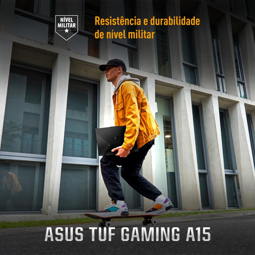 Notebook Asus Tuf Gaming Rtx2050 Amd Ryzen7 8gb 512ssd 144hz Graphite Black