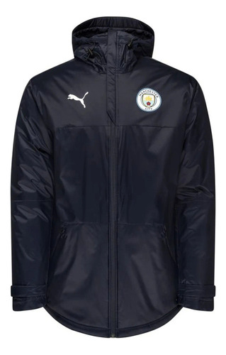 Parka Jacket Puma Manchester City Champions Blue