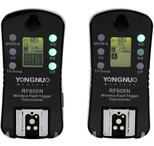 Radio Flash Yongnuo Rf-605 Nikon D90 D5100 D7000 D7100 D520