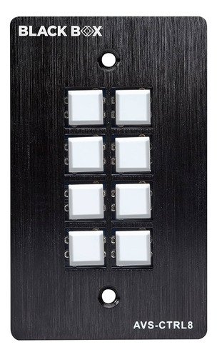 Wallplate Control Panel Avs-ctrl8 Blackbox