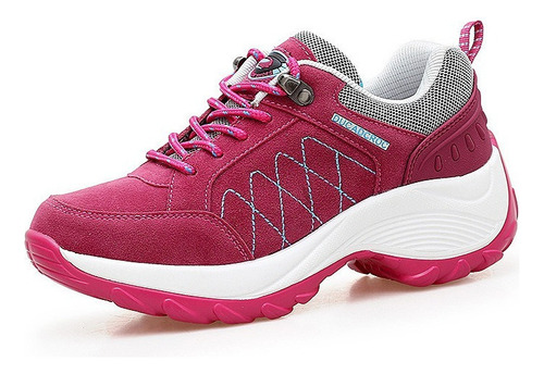 Zapatillas De Tenis De Malla Casual Para Mujer Sin Agujetas